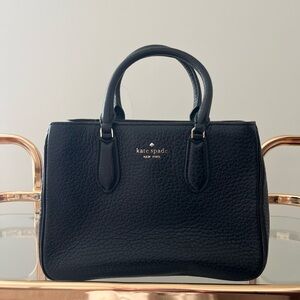 Kate Spade Black Leather Rae Medium Satchel